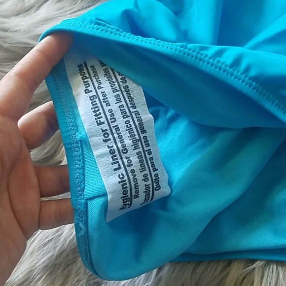 NwT blue one piece swimsuit - Picture 3 of 4